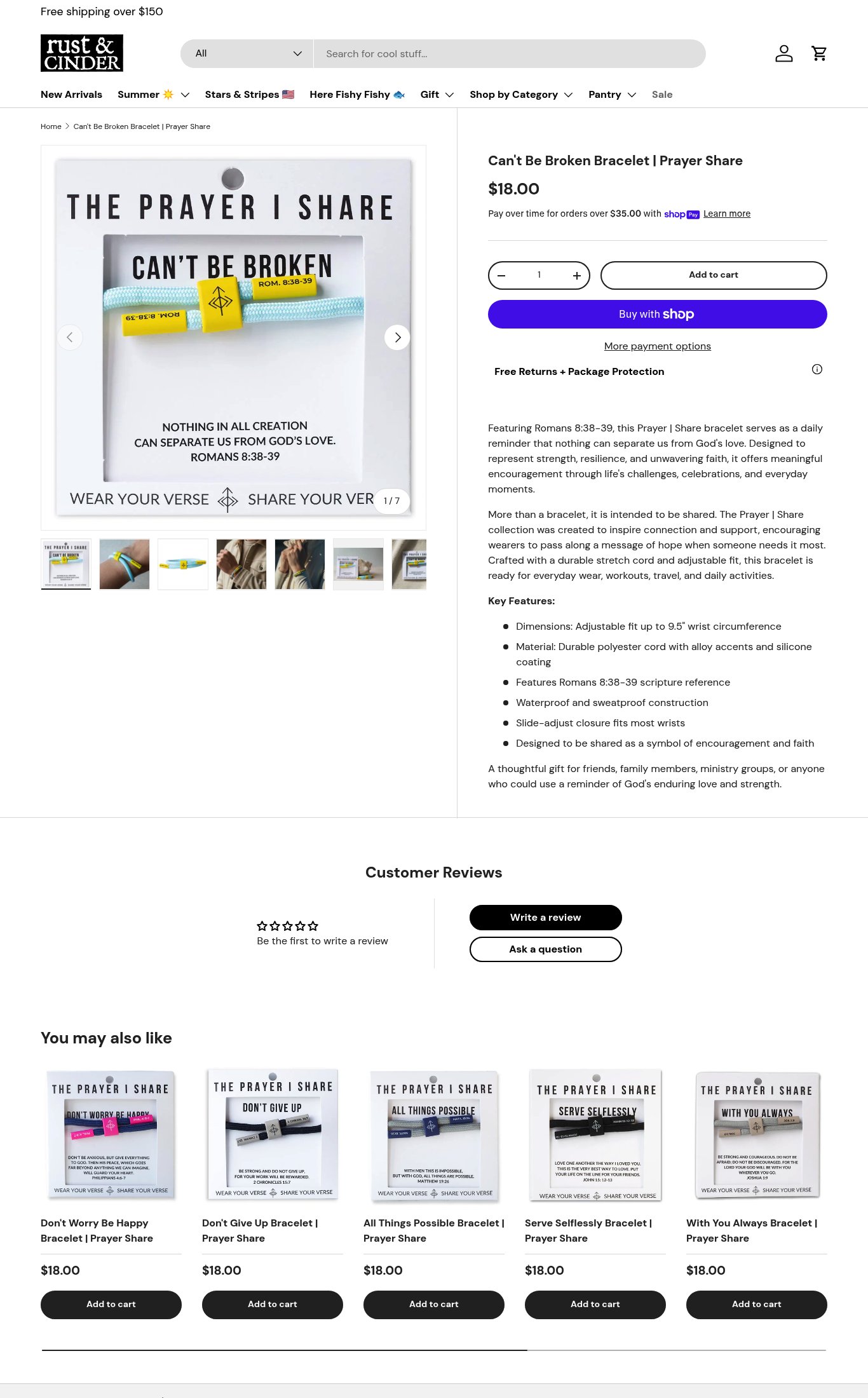 Rust & Cinder page