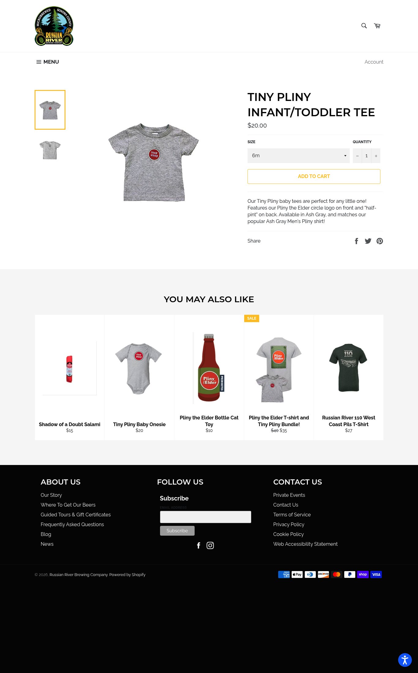 Russian River Brewing Company page