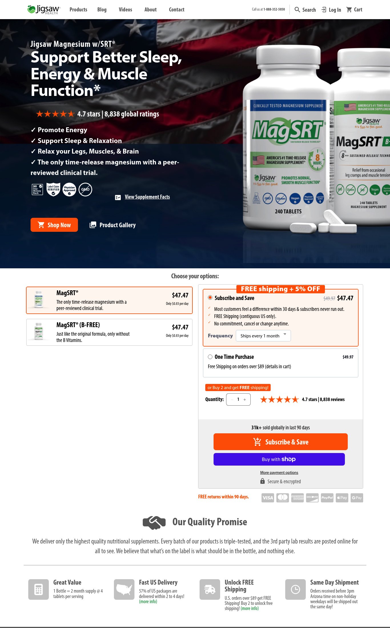 Jigsaw Health page