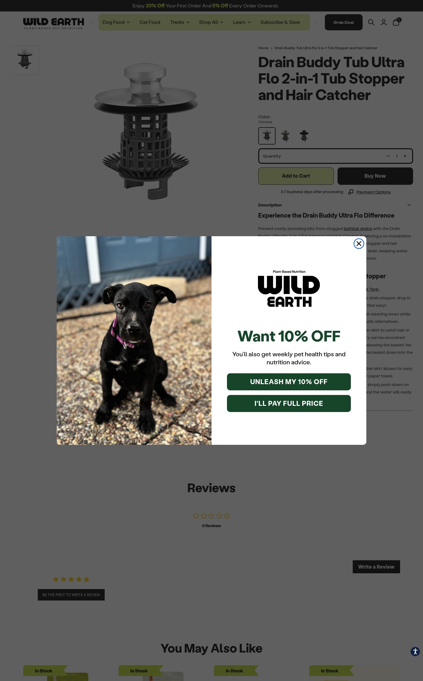 Wild Earth page