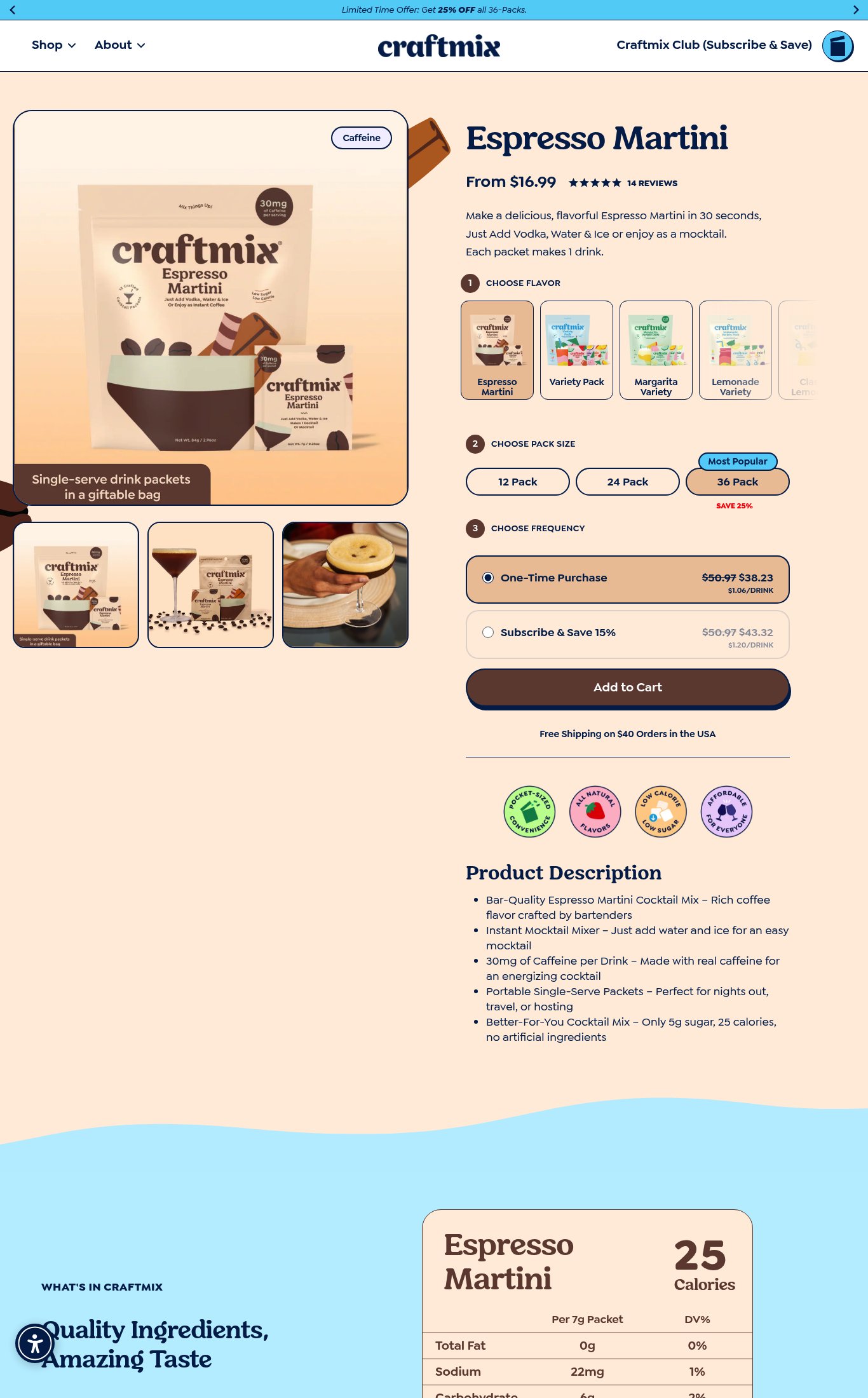 Craftmix page