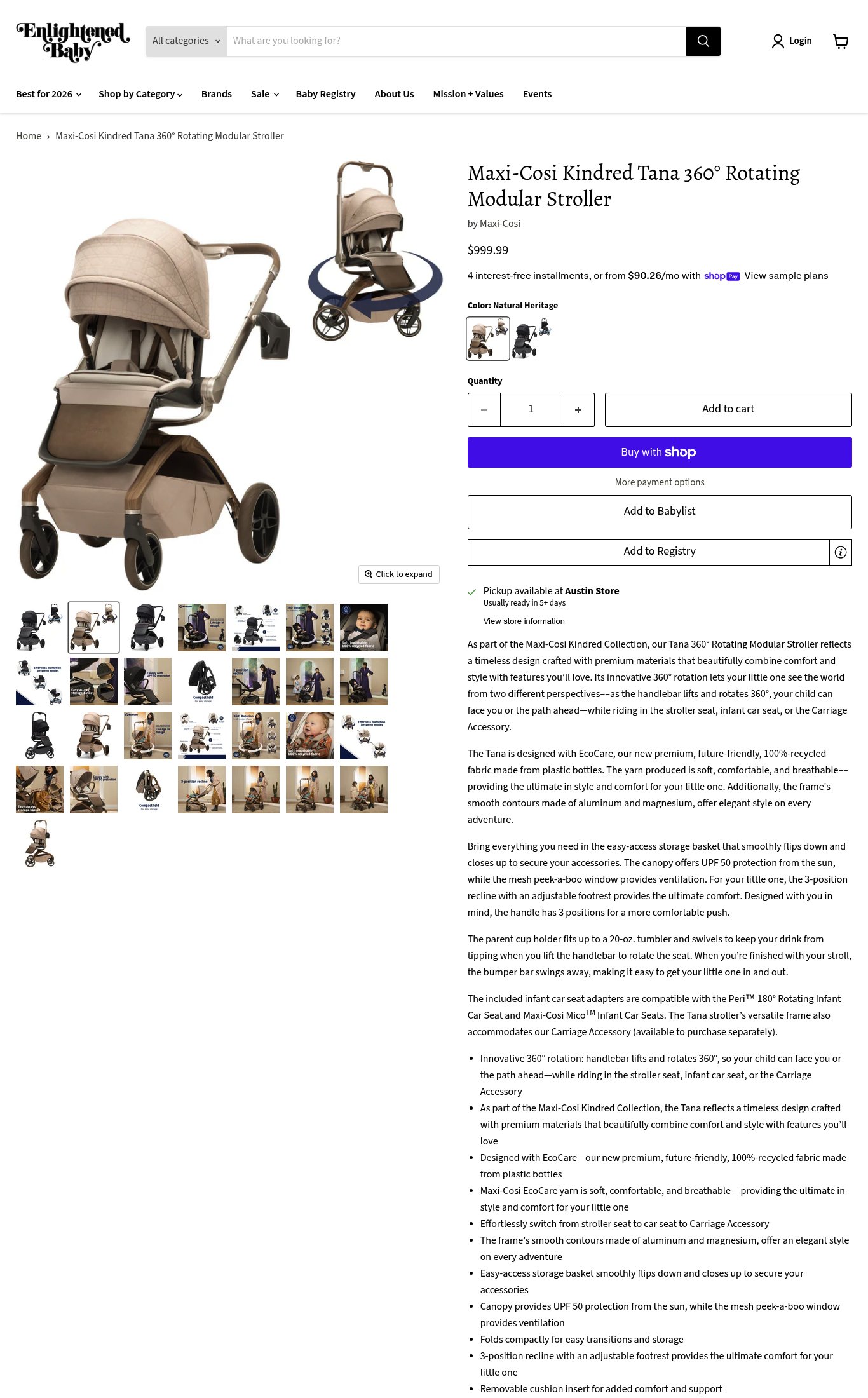 Enlightened Baby page