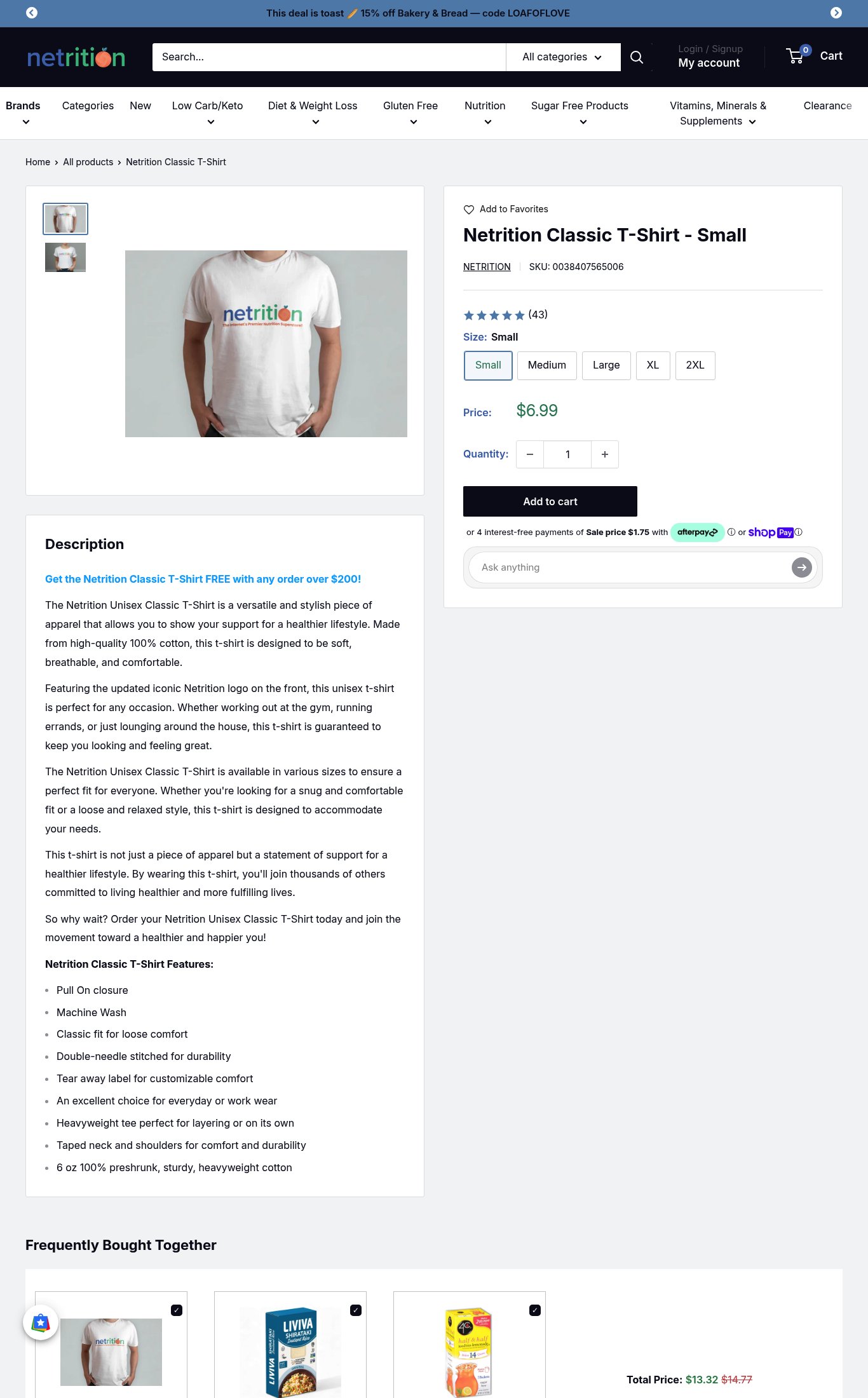 Netrition page