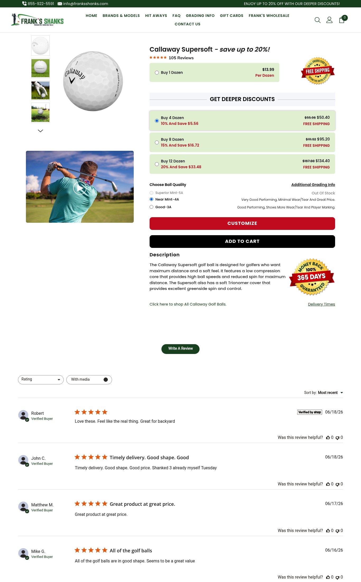 Frank's Shanks page