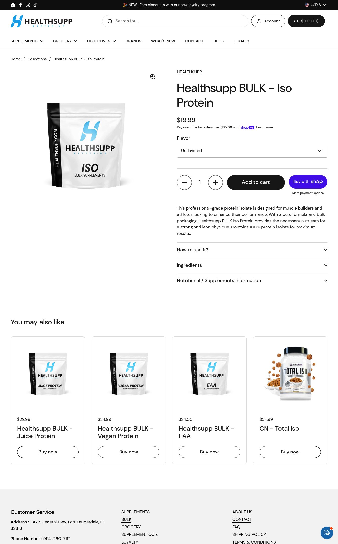 HEALTHSUPP page