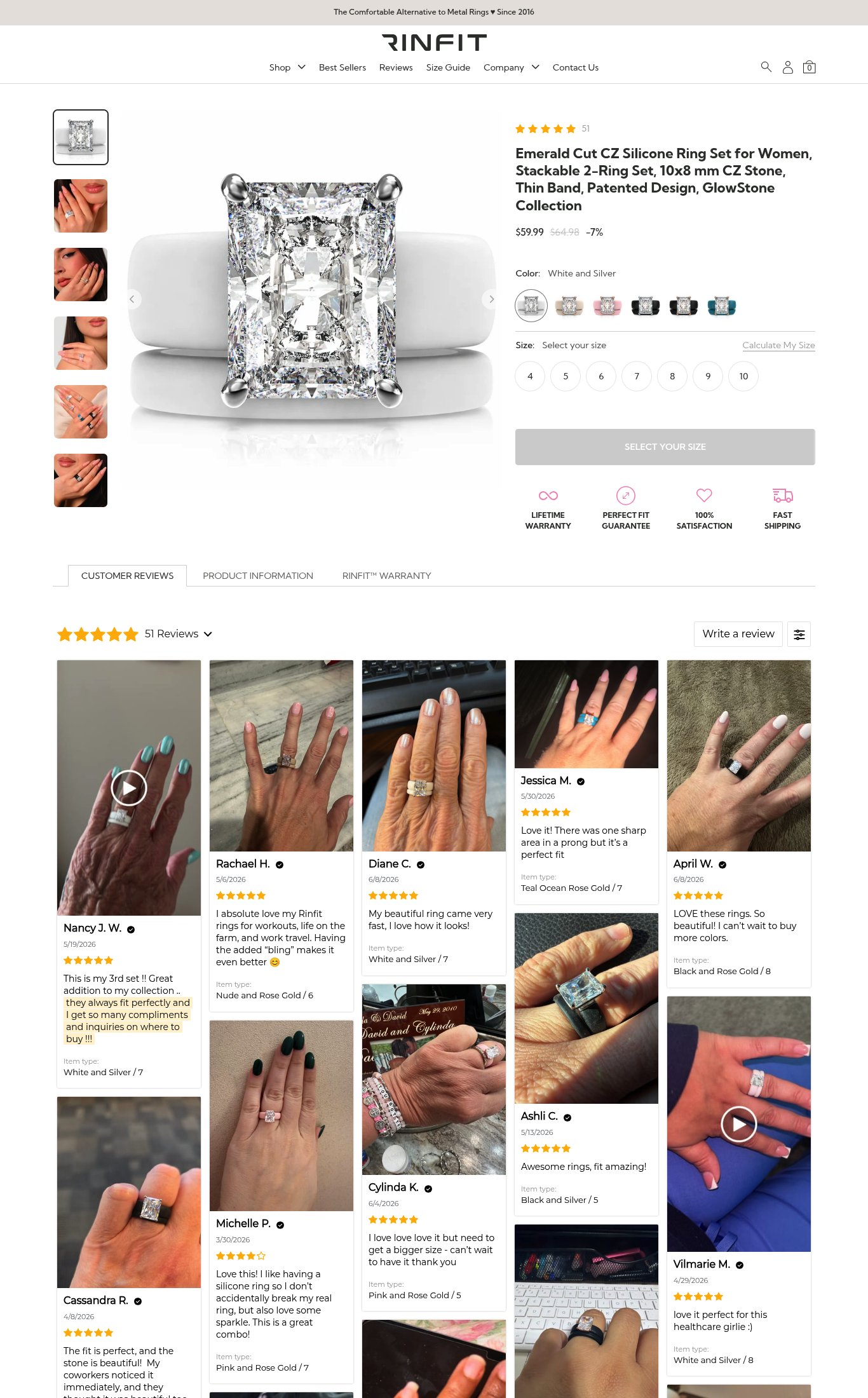 Rinfit page