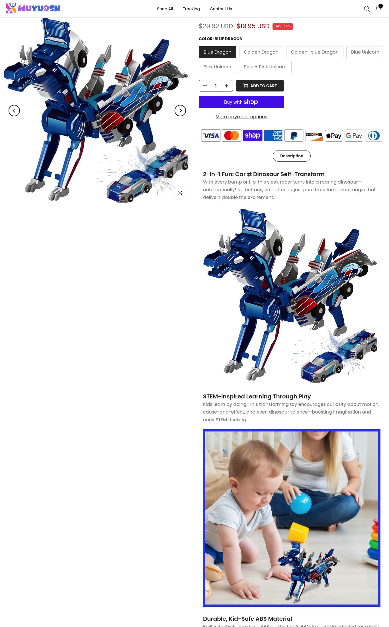 Wuyuosn page
