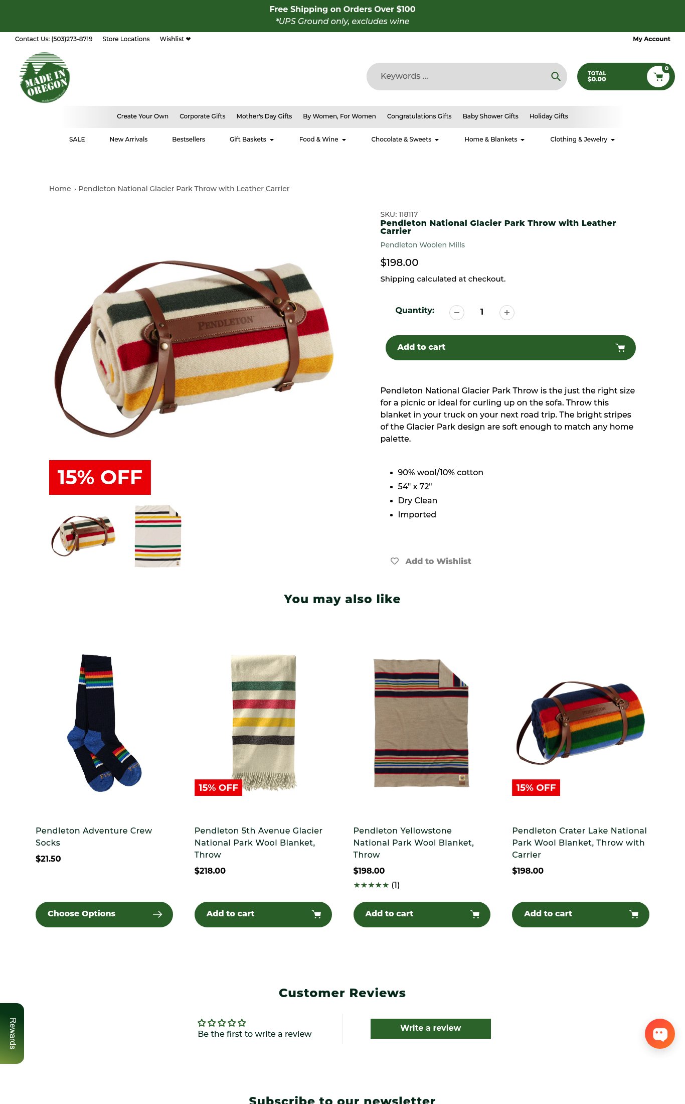 Made In Oregon page