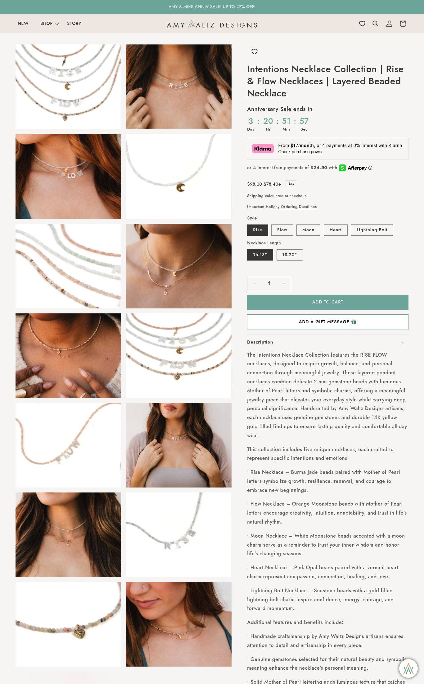 Amy Waltz Designs page