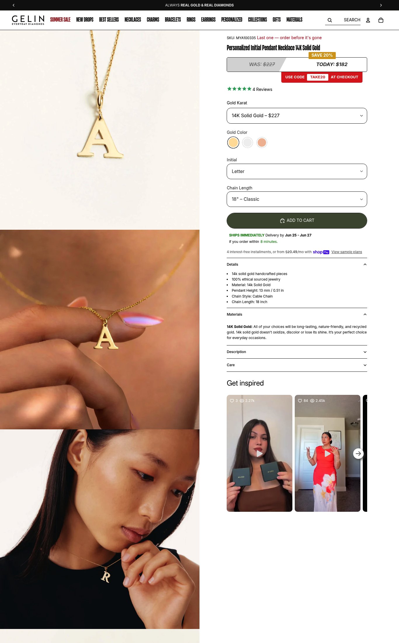 Gelin Diamond page