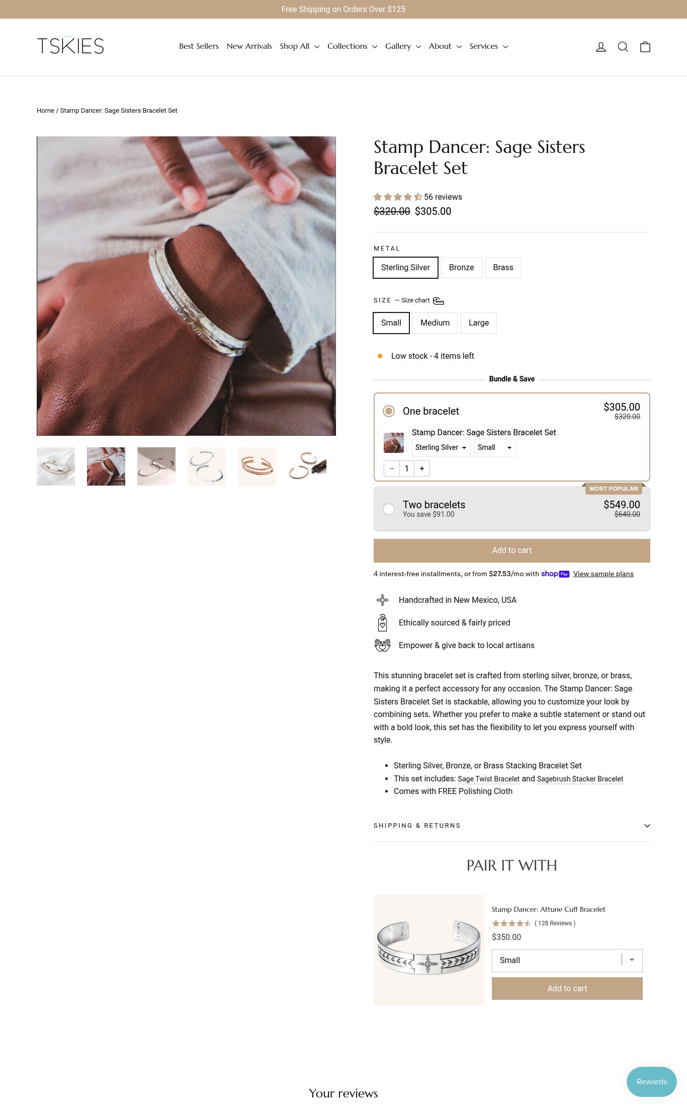 T.Skies Jewelry page