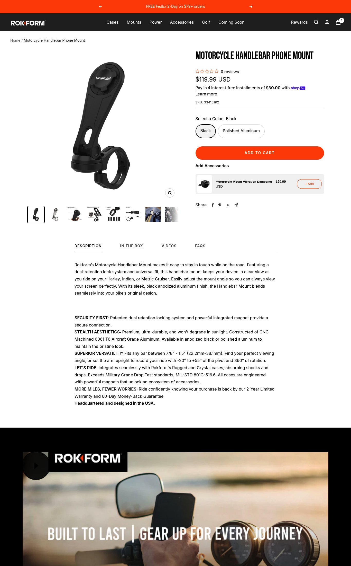 Rokform page