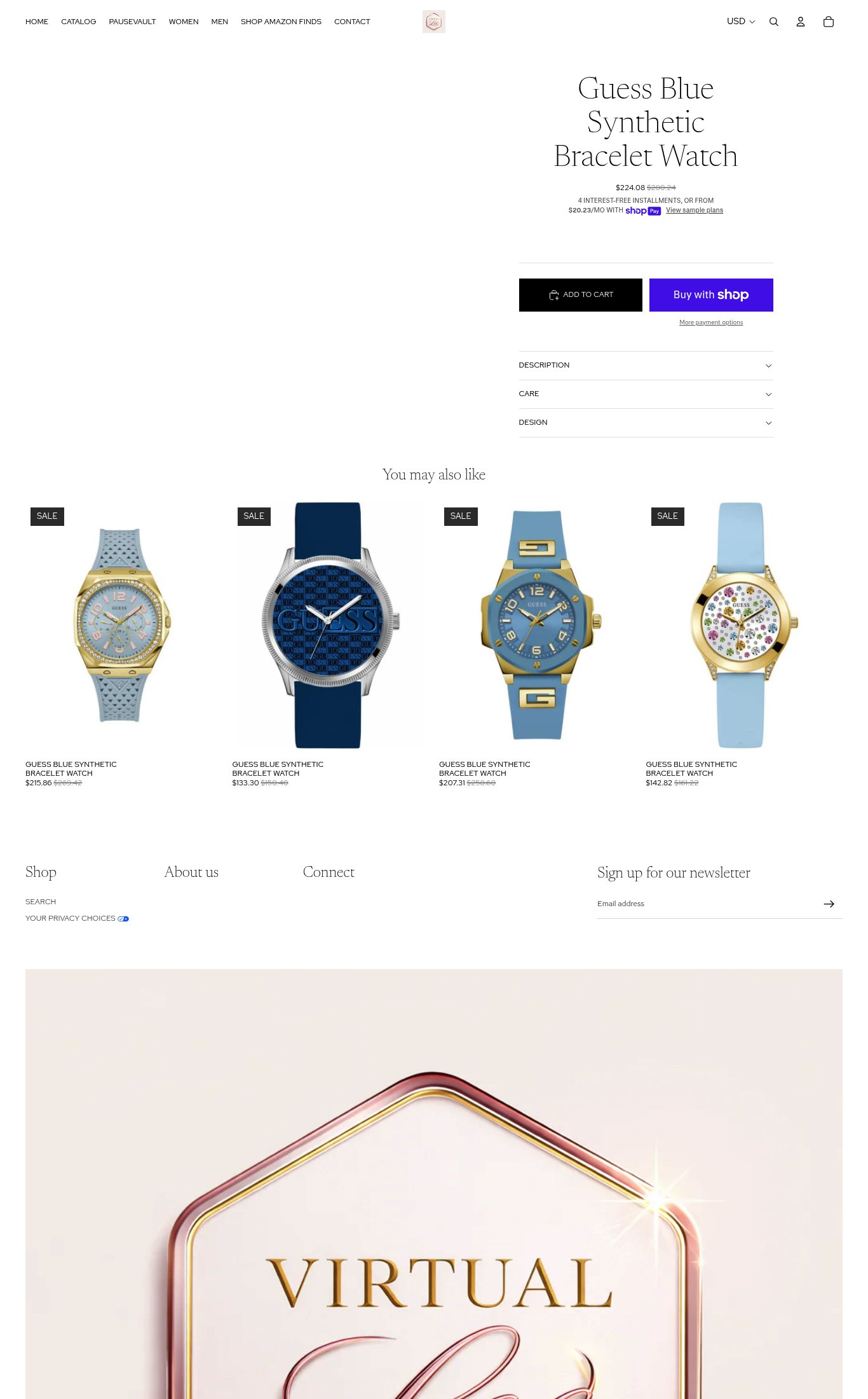 VIRTUALLEE page