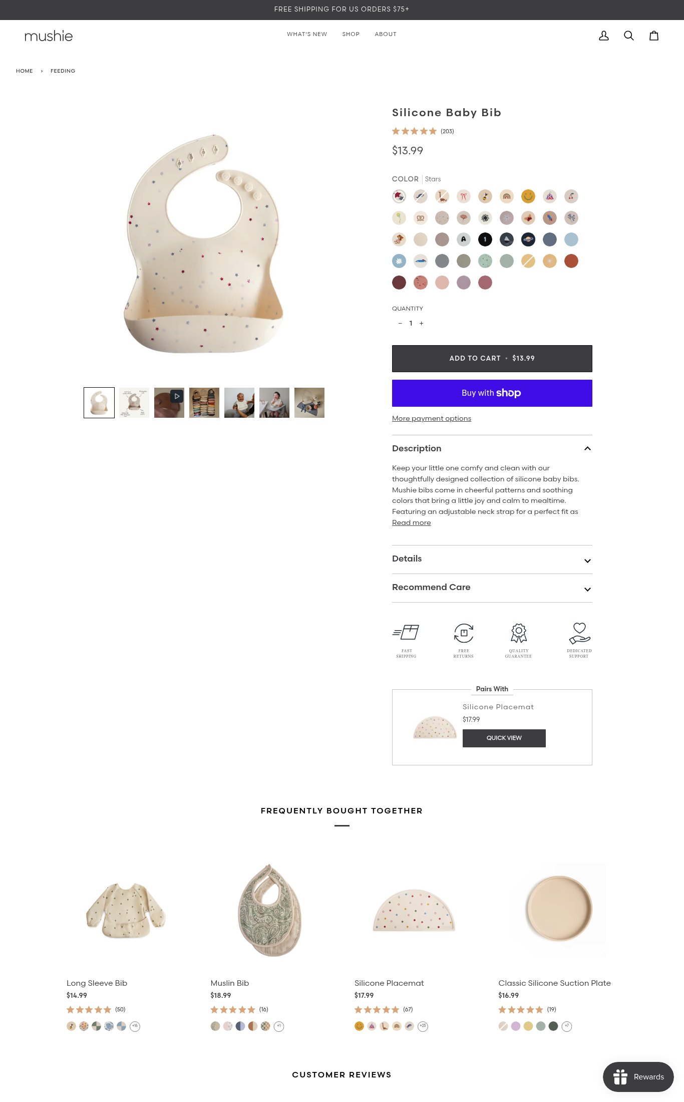 Mushie page
