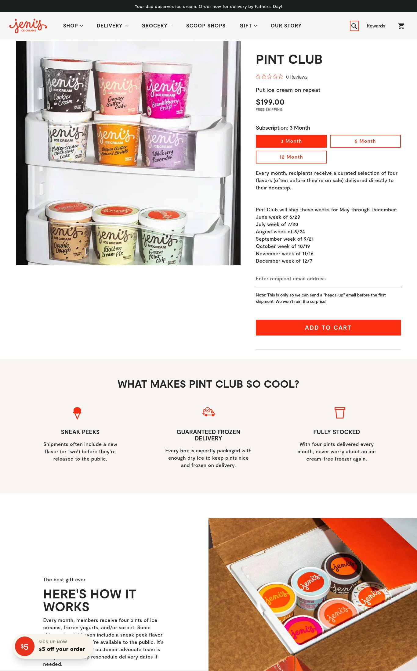 Jeni's Splendid Ice Creams page