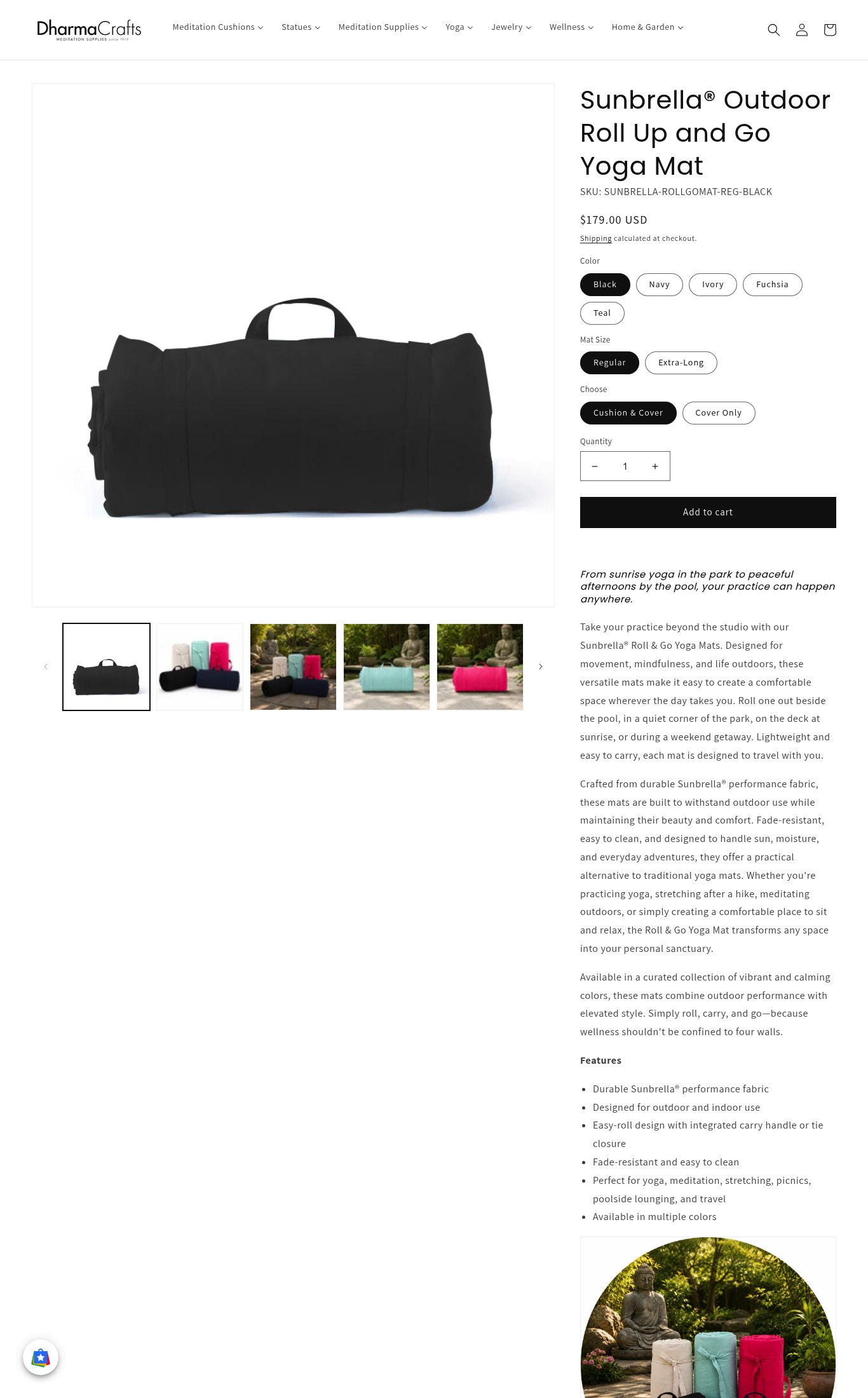 DharmaCrafts page