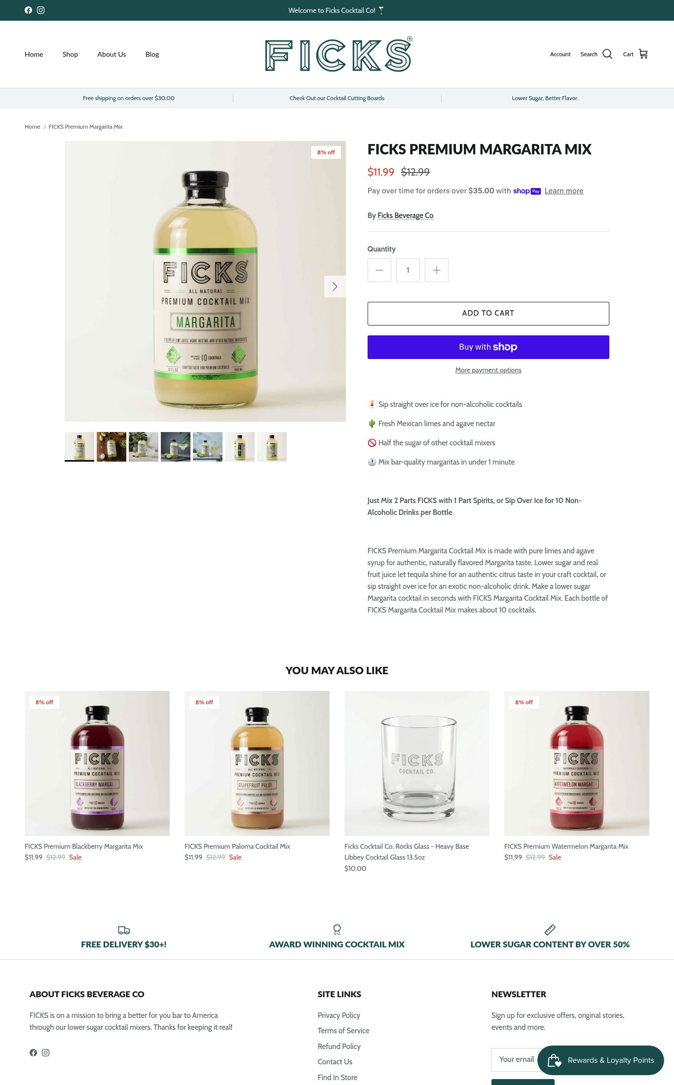 Ficks Beverage Co page