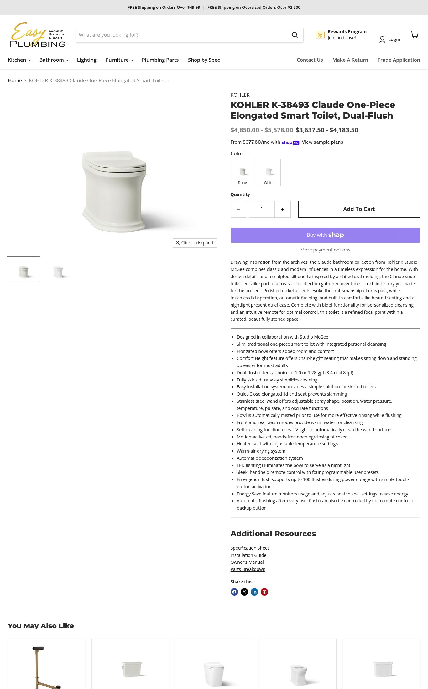 Easy Plumbing page
