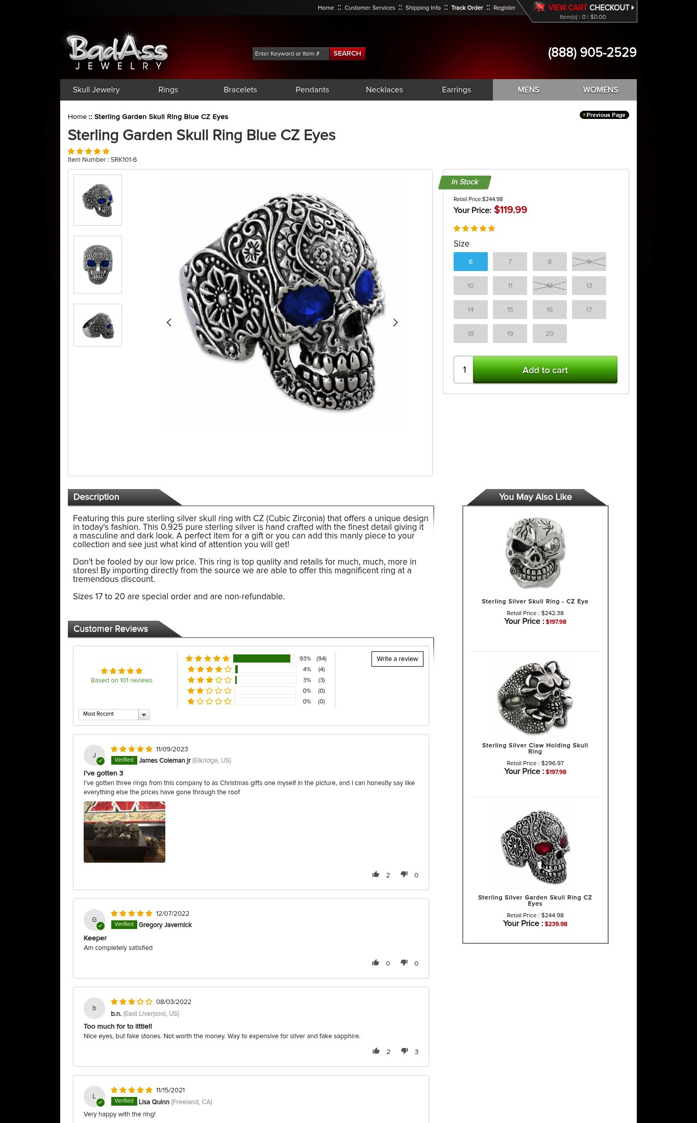 Badass Jewelry page