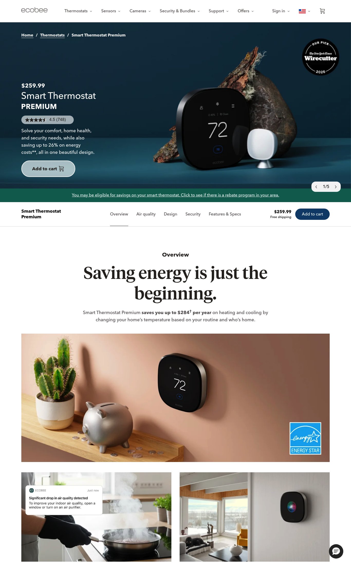 ecobee page