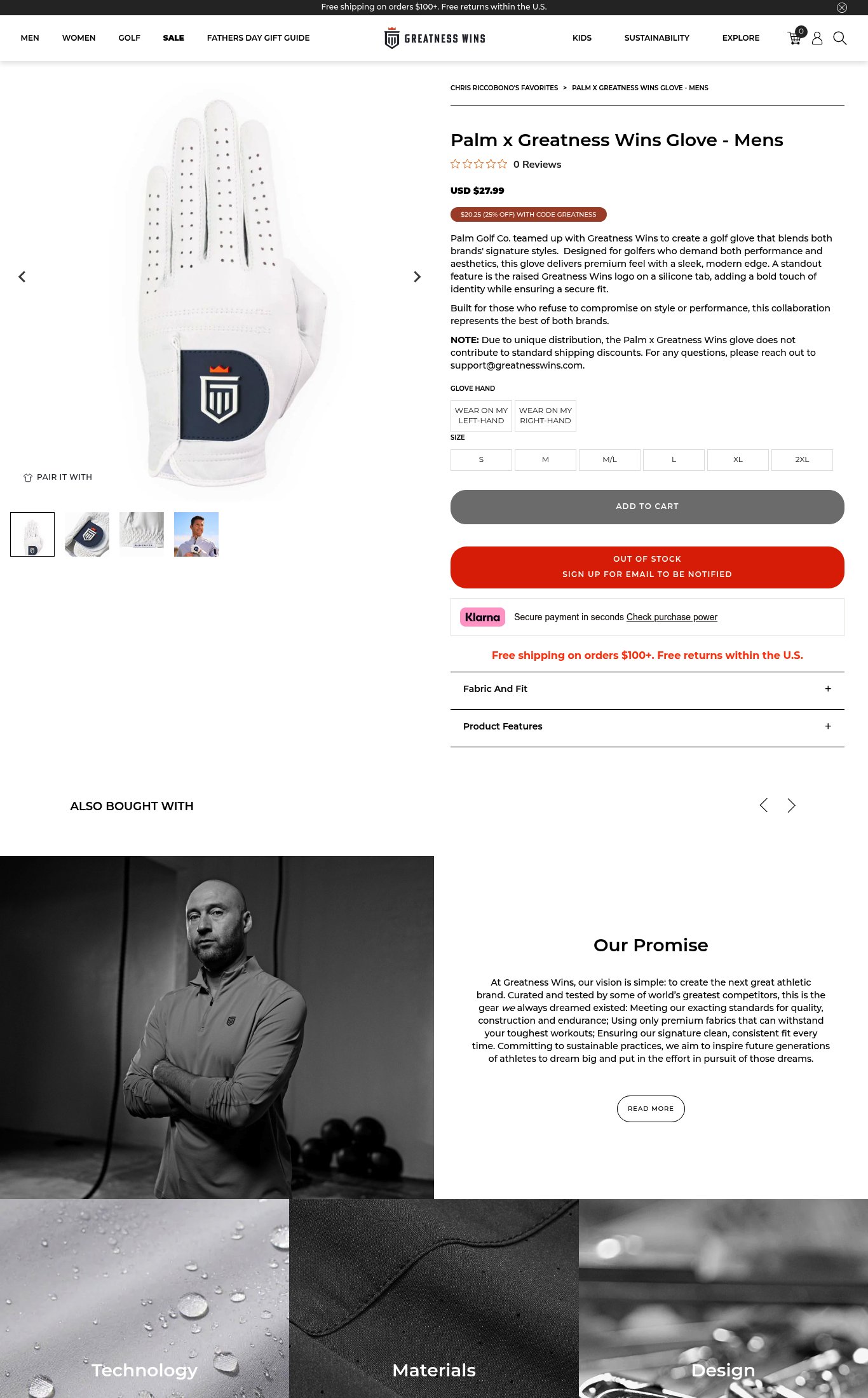 Greatness Wins page