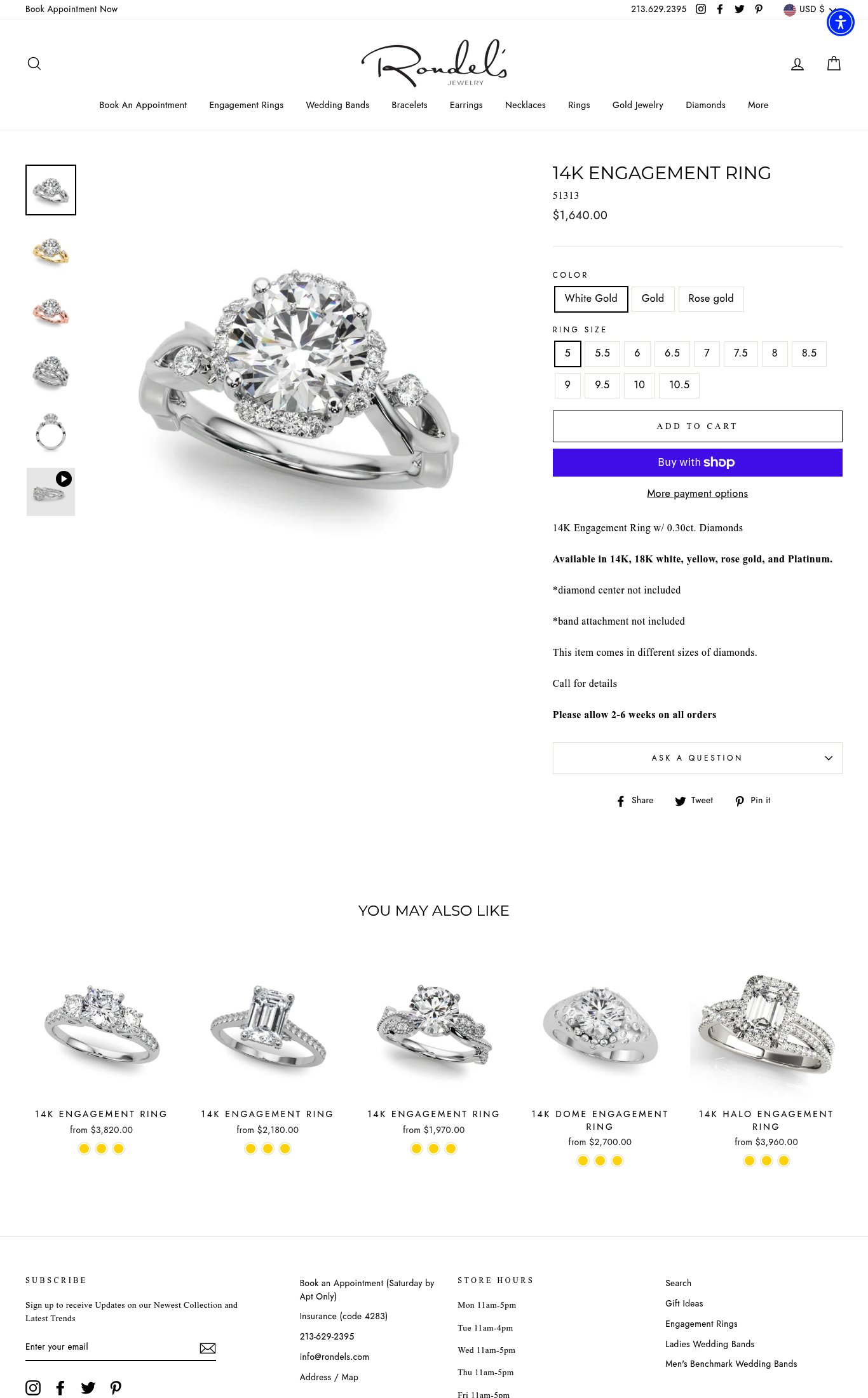 Rondels Jewelry page