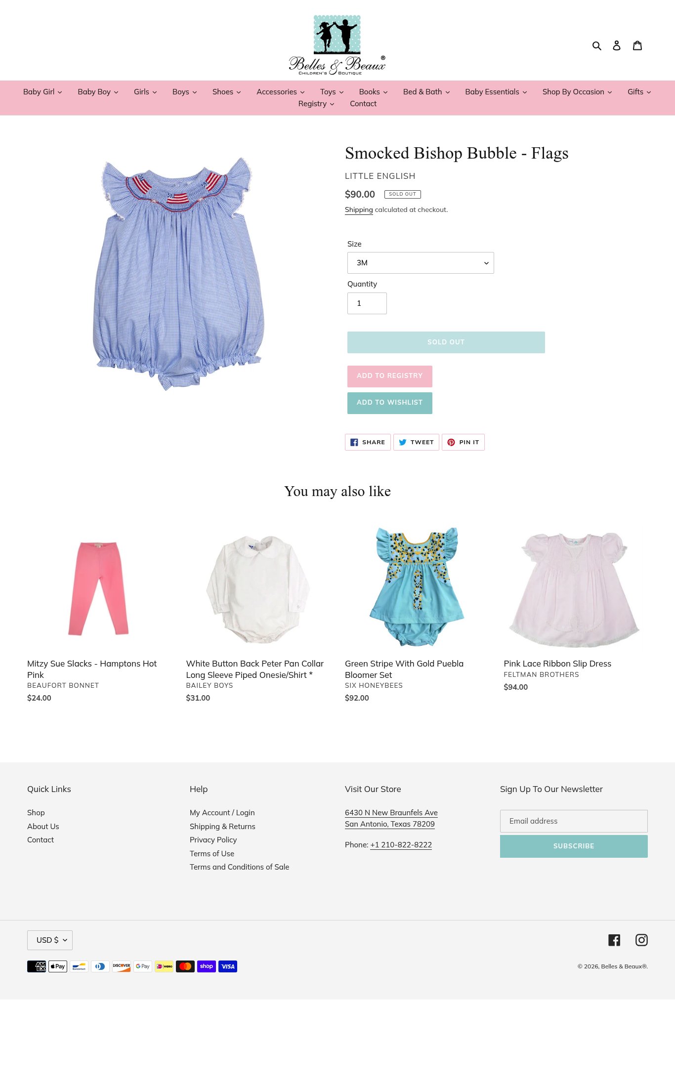 Belles & Beaux page