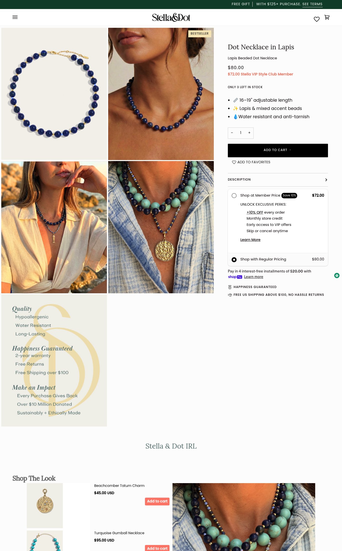 Stella & Dot page