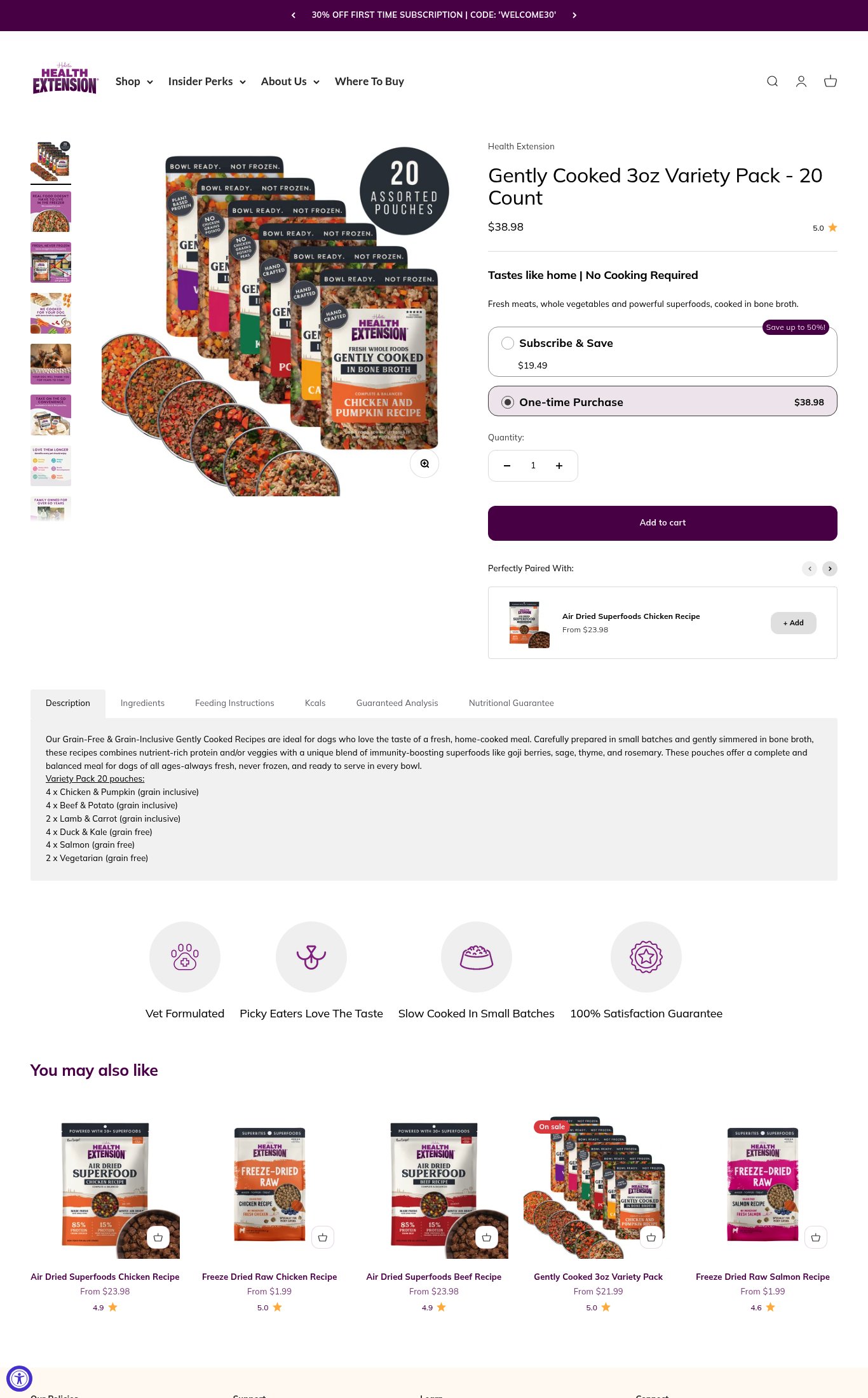 Health Extension page