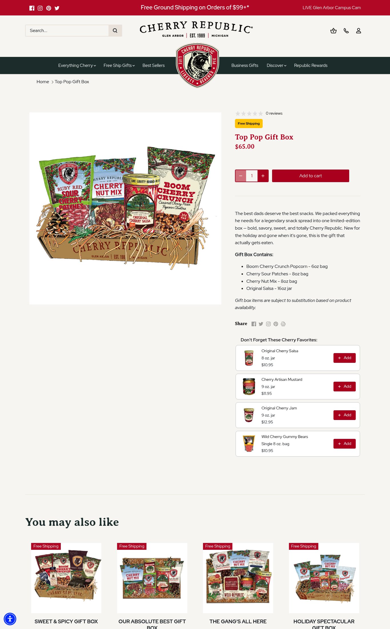 Cherry Republic page