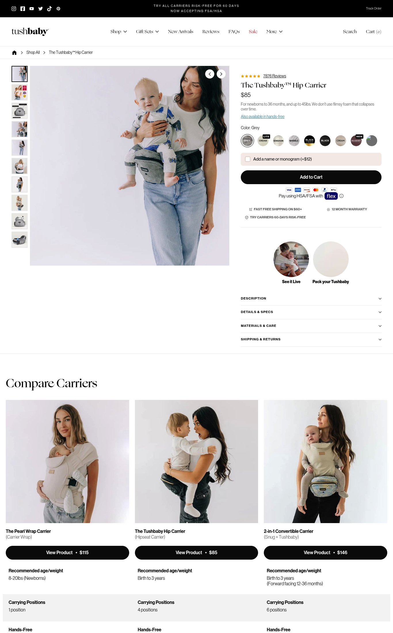 Tushbaby page
