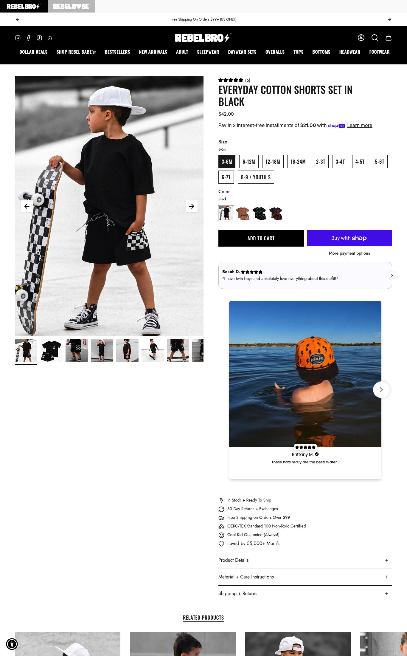 Rebel Bro page