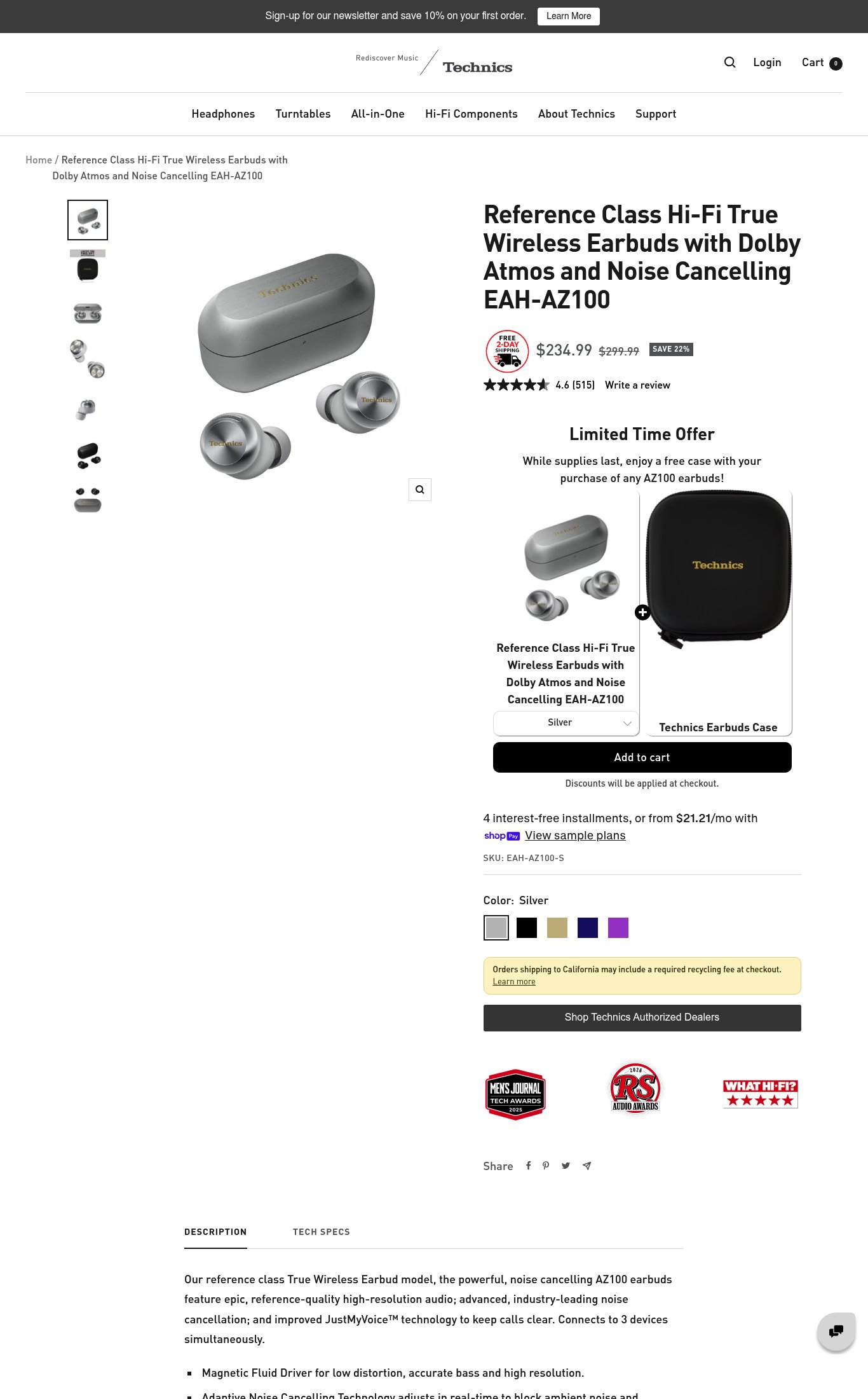 Technics page