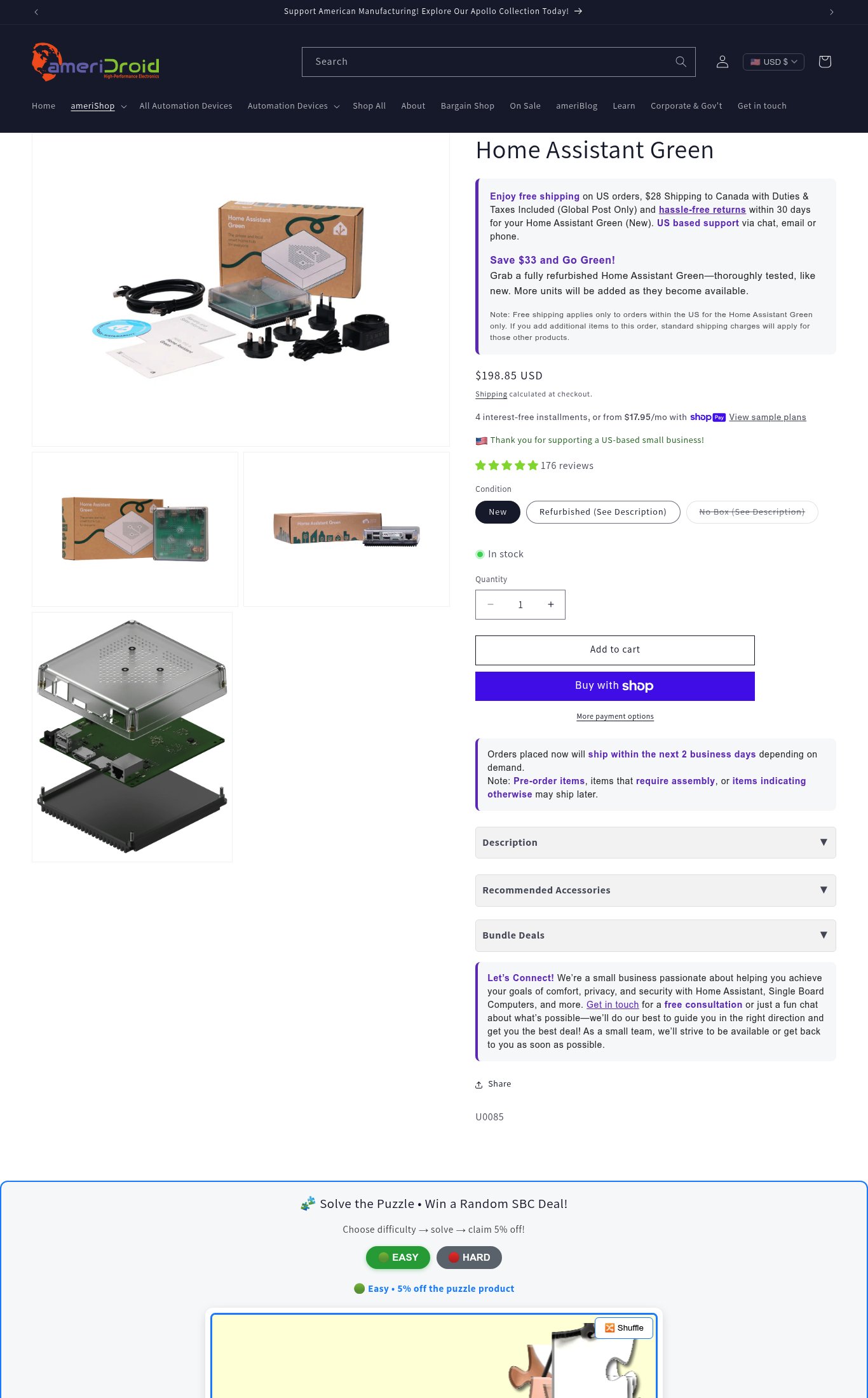 ameriDroid page