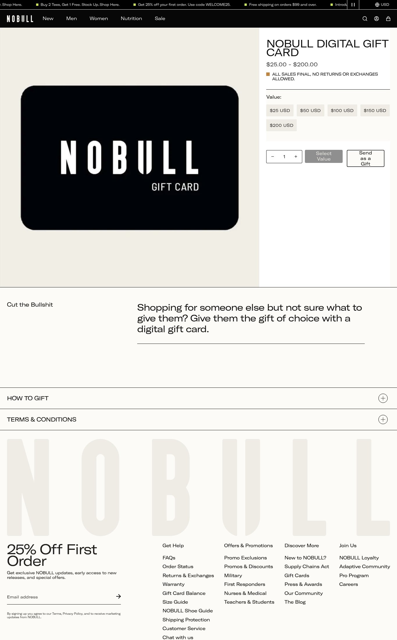 NOBULL page