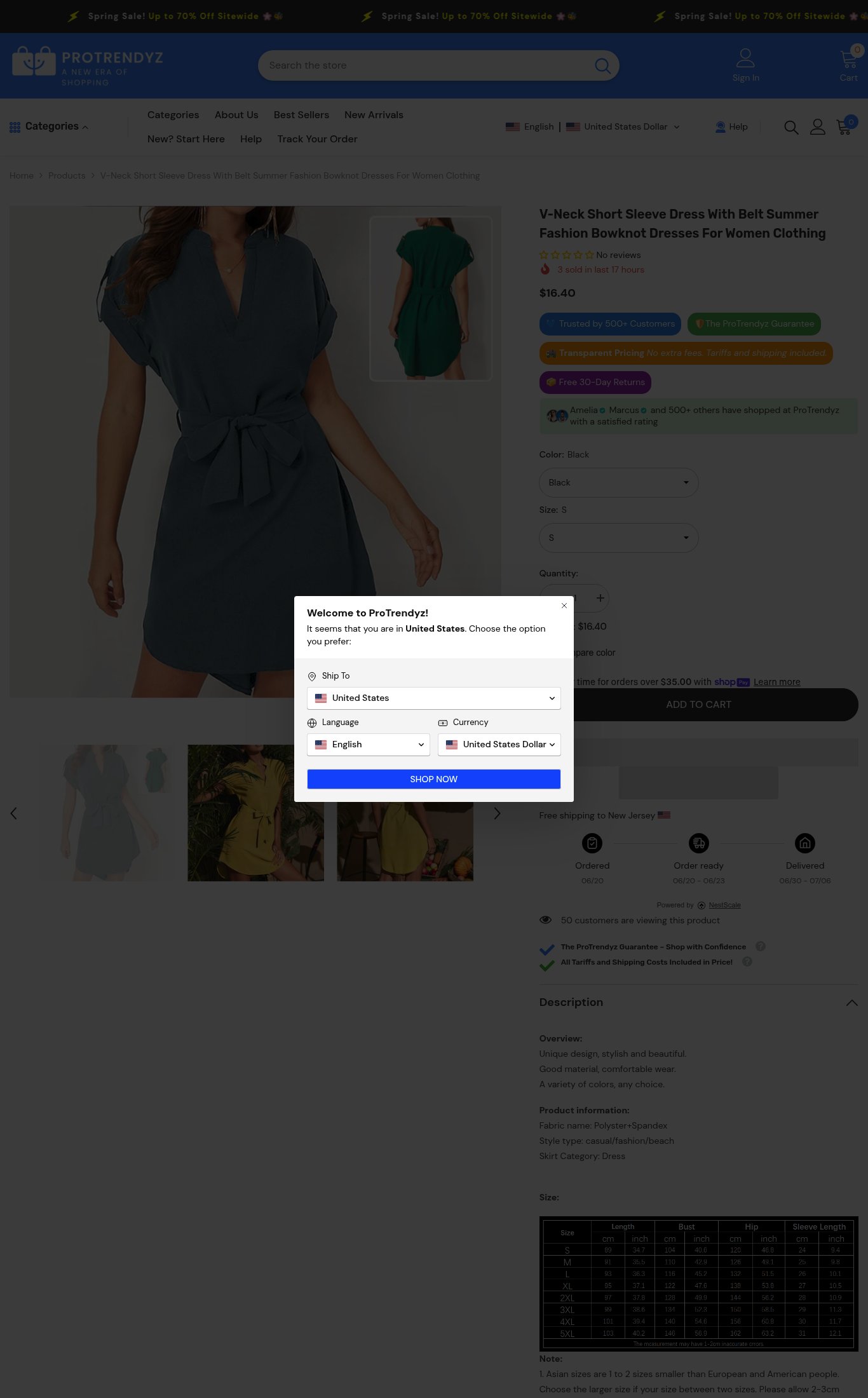 ProTrendyz page