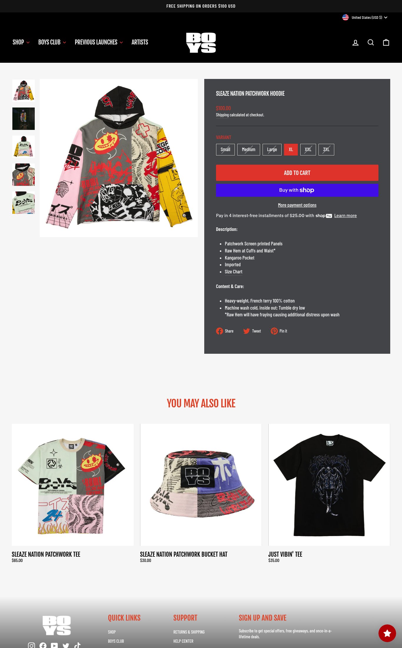 The Boys page