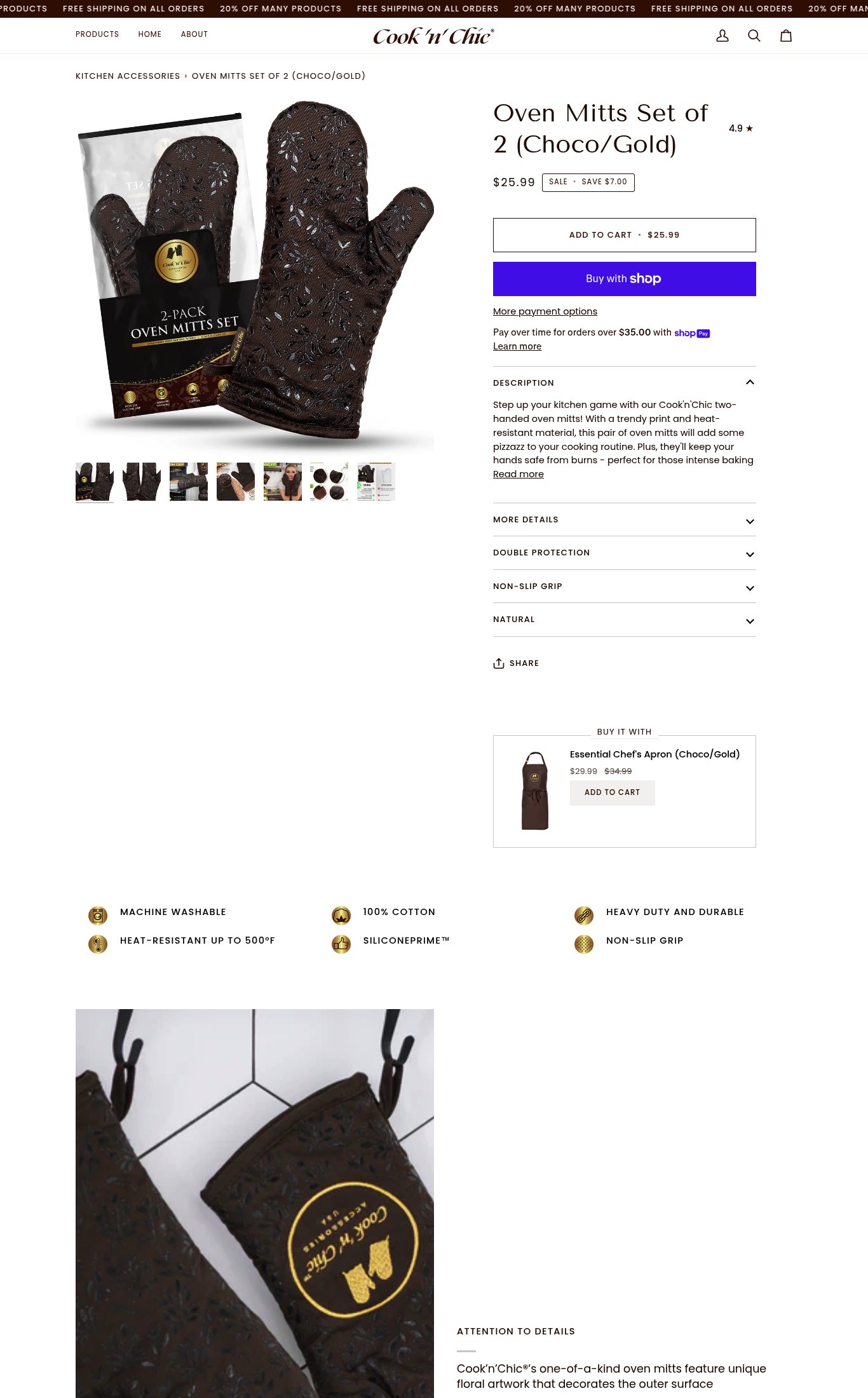 Cook'n'Chic page