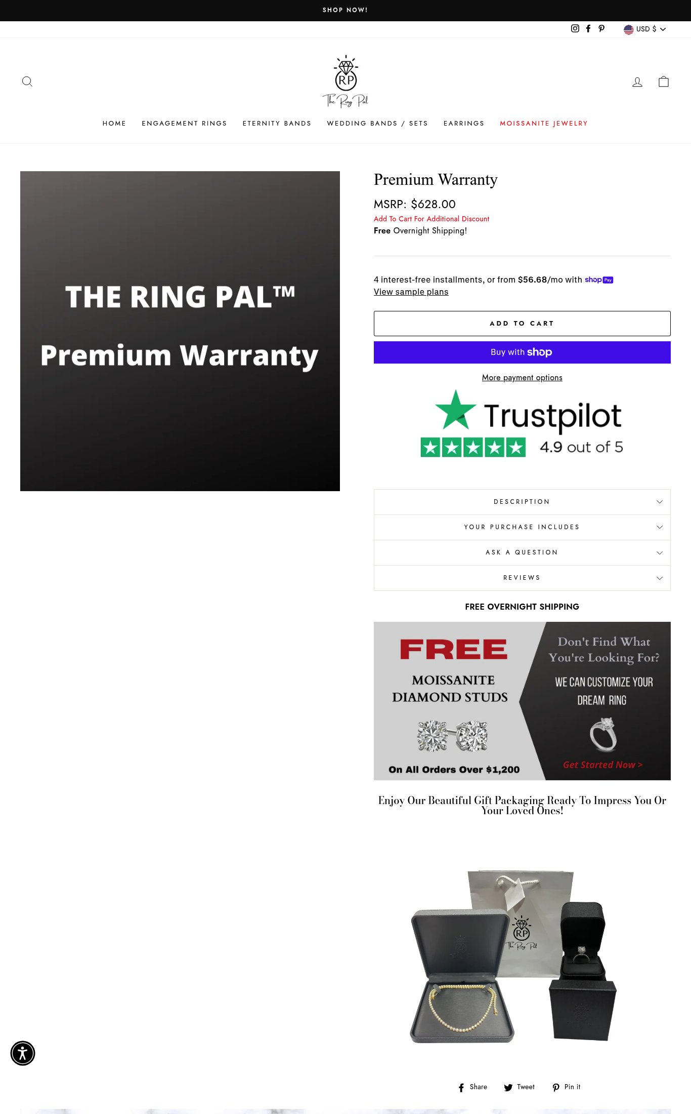 The Ring Pal page