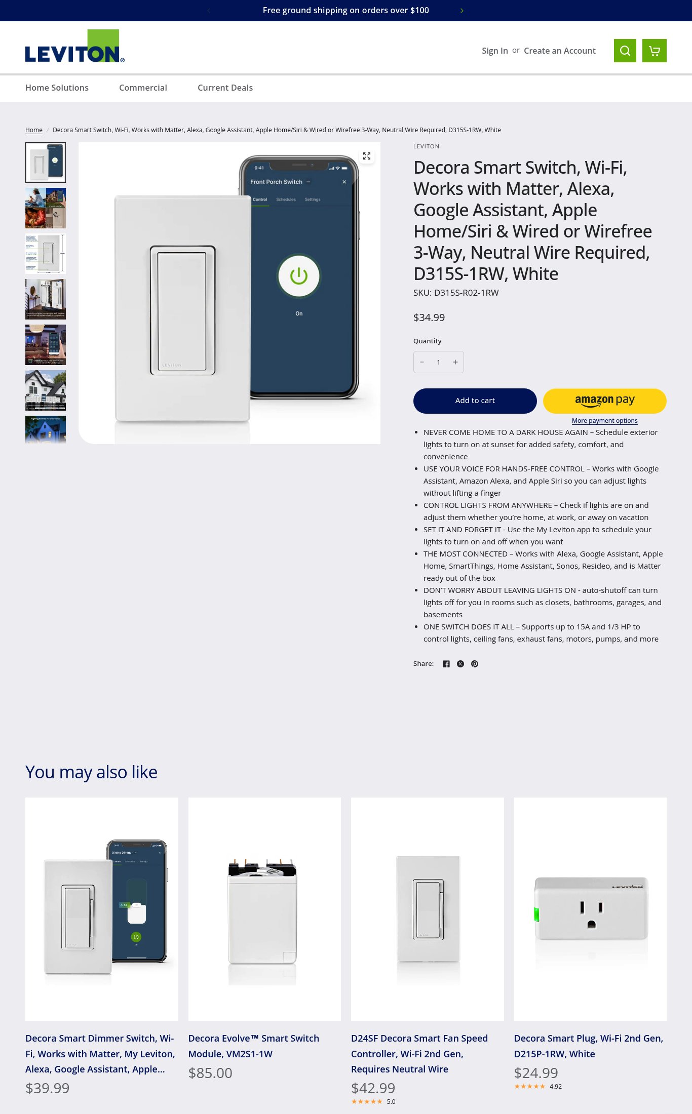 Leviton page