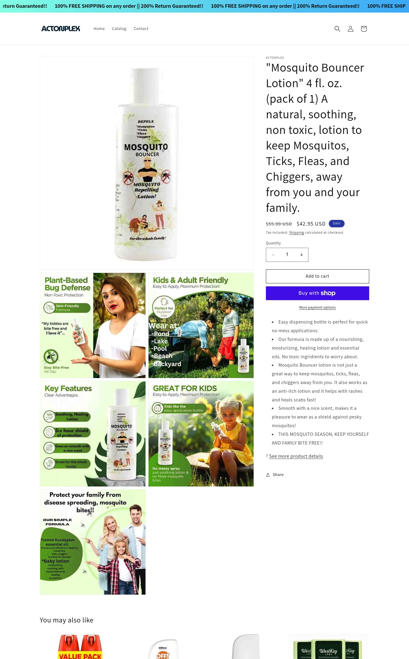 Actonplex page