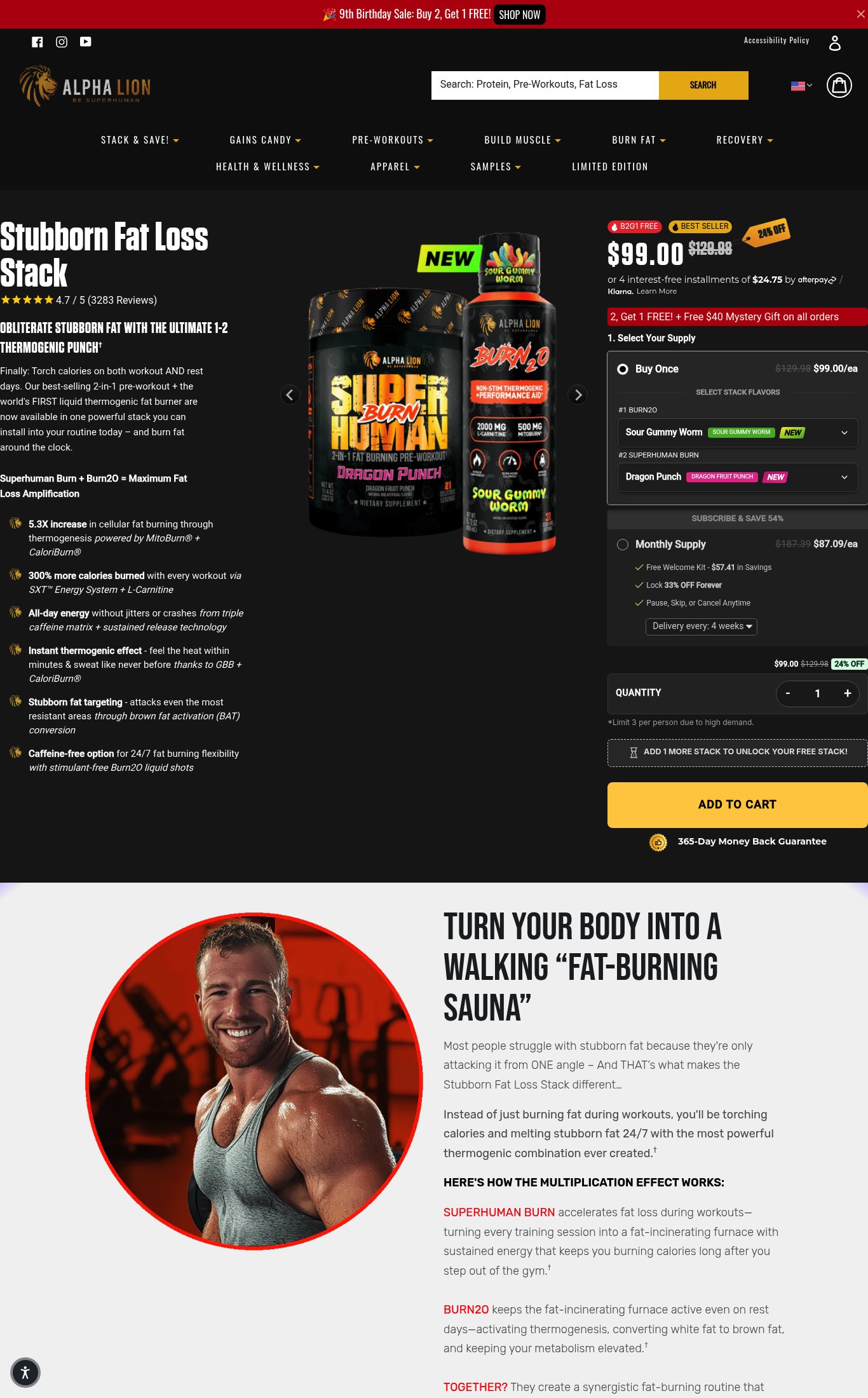 Alpha Lion page
