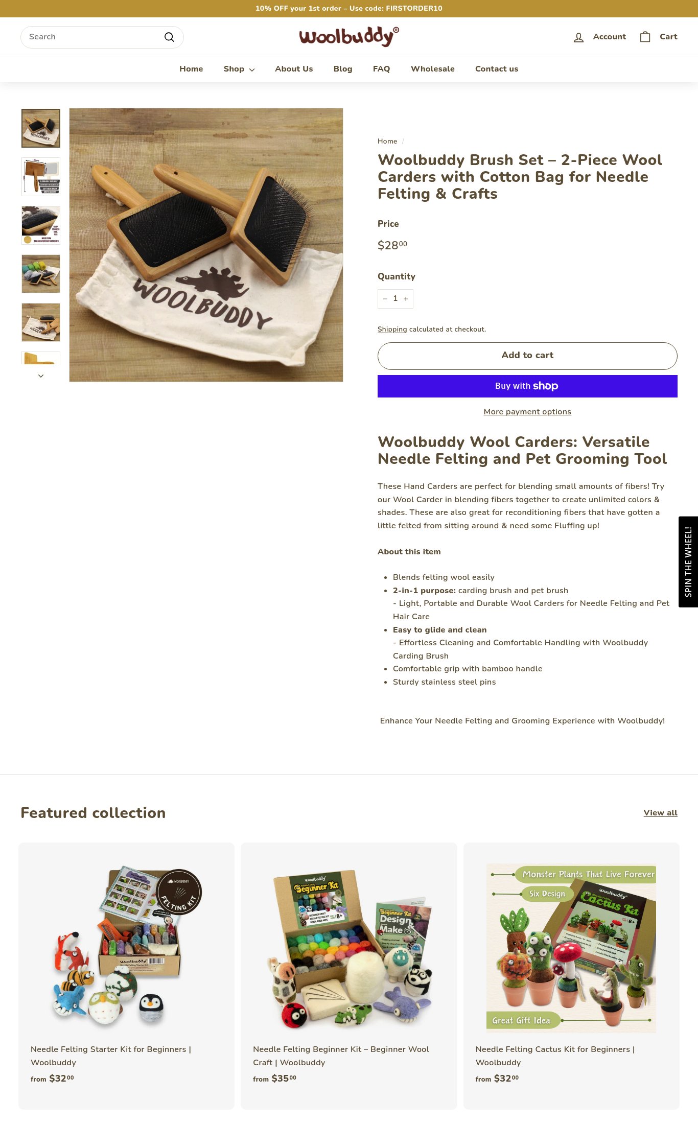 Woolbuddy page
