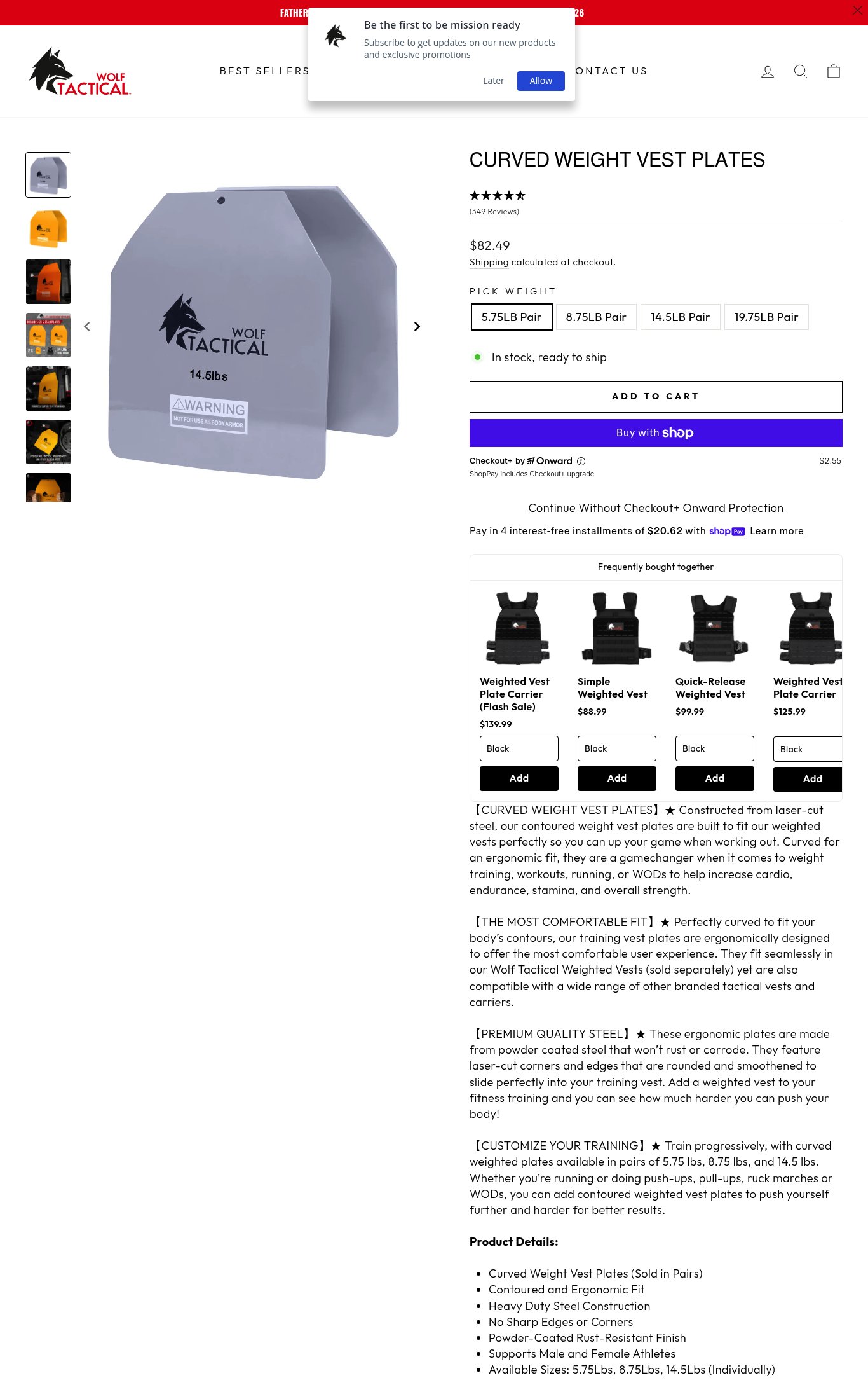 Wolf Tactical page