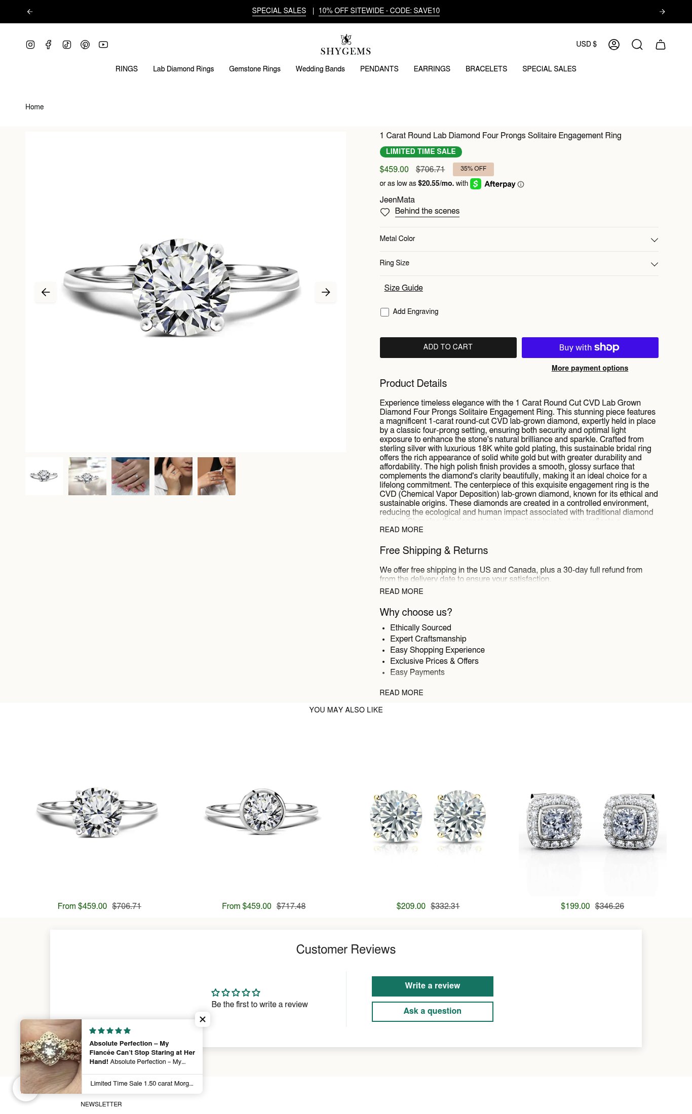 ShyGems page