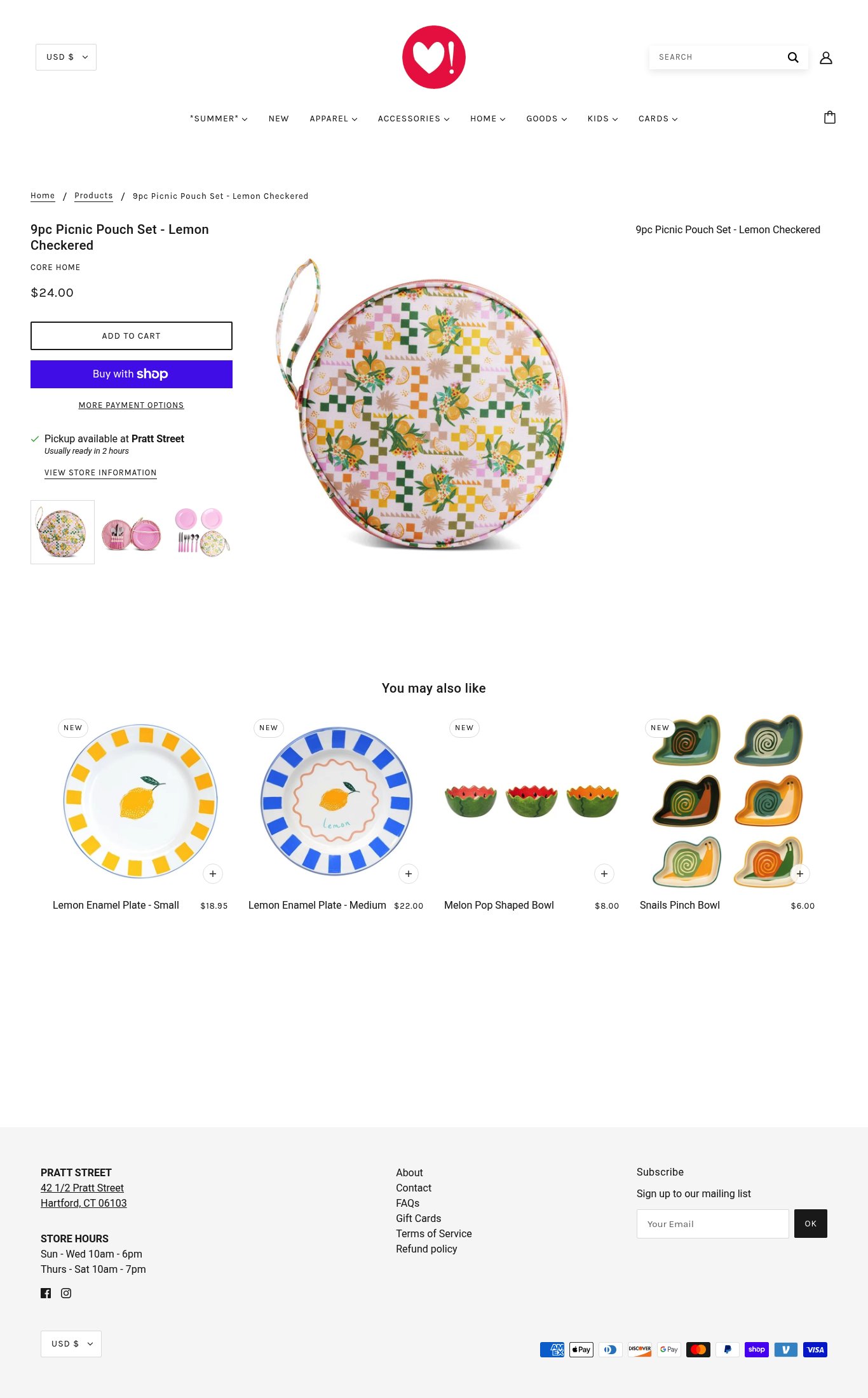 Hartford Prints page