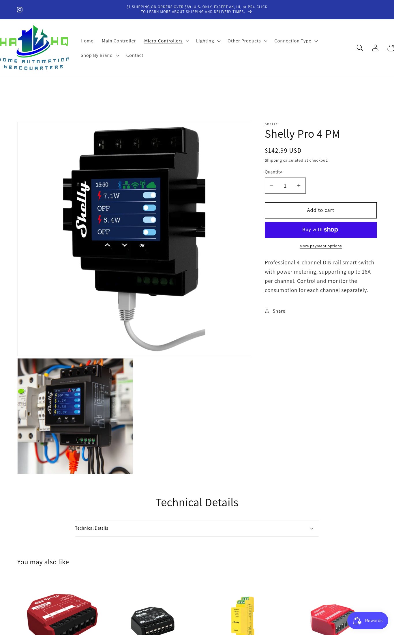 Home Automation Headquarters page