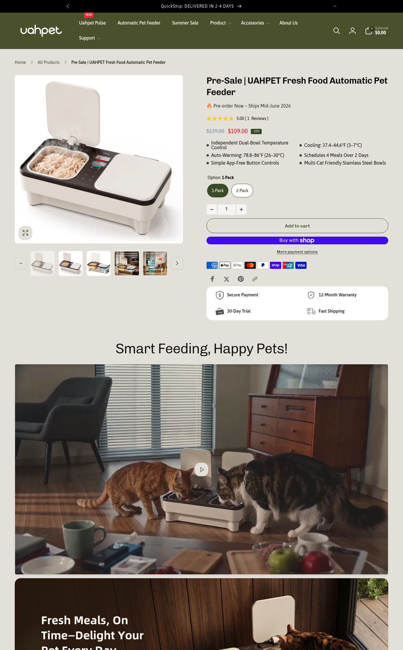 uahpet page