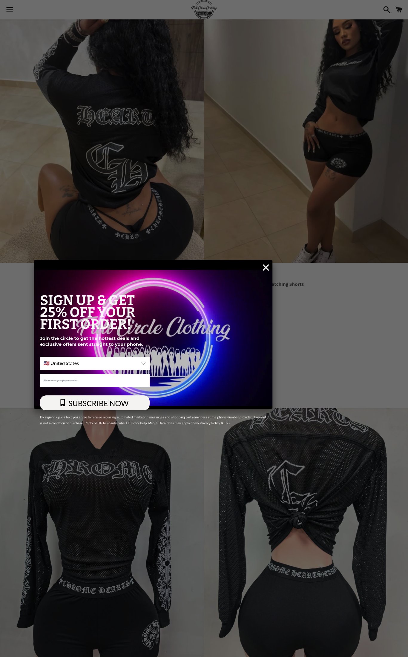 Full Circle Clothing 2020 page