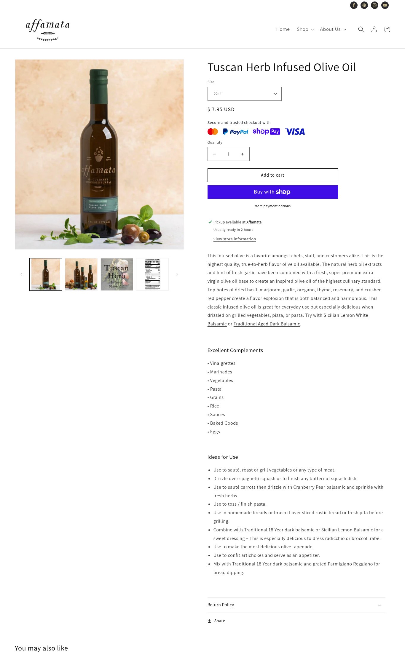 Affamata page
